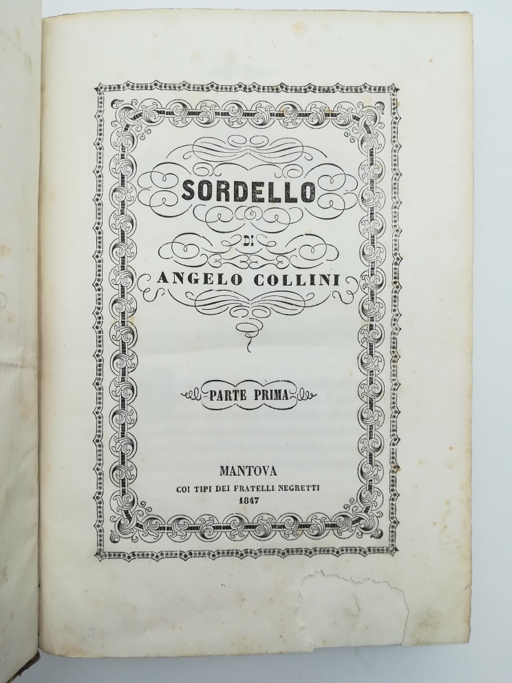 Sordello. Parte prima-parte seconda